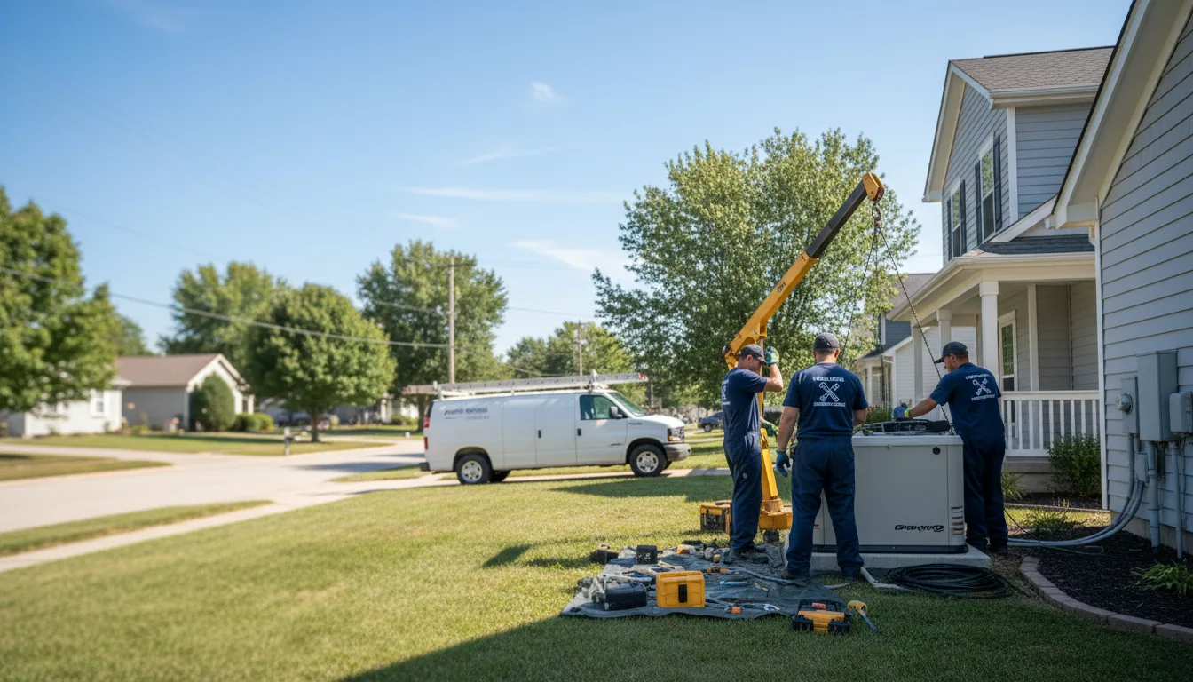 Generator Installation in East Fultonham, OH near me